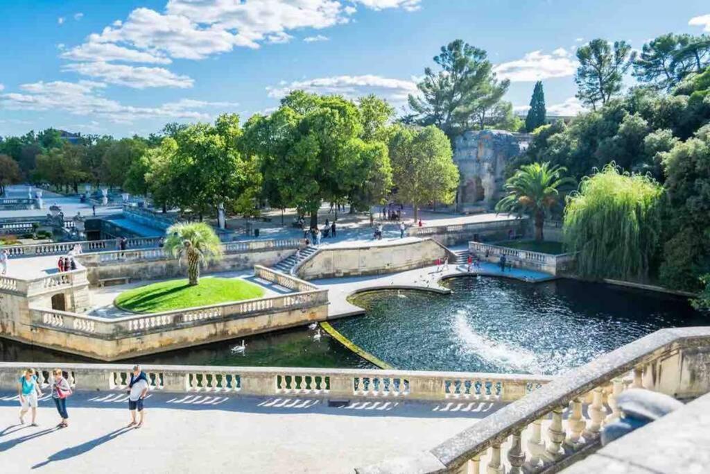 Le Jad Joli F2 Proche Gare, Arenes Avec Terrasse Privee Apartman Nîmes Kültér fotó